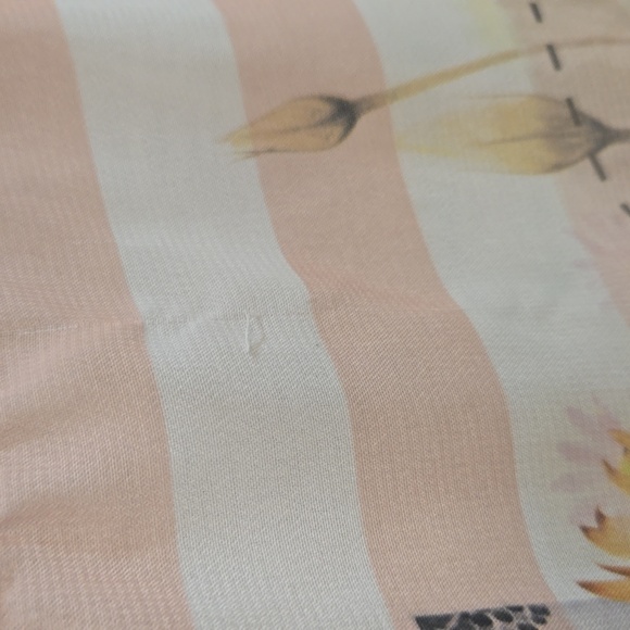 3 for $20 ☢️Shirt,white,peach/pink,stripe,graphic size: EUR 38 - Picture 11 of 11